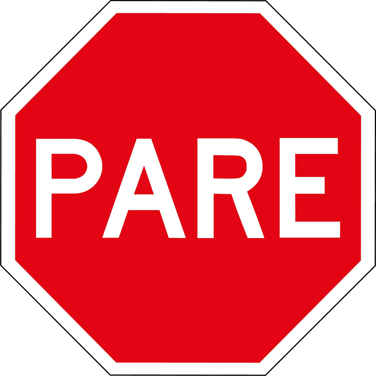 Señaletica Vial PARE RPI-2